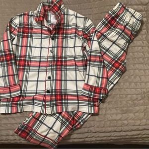 Christmas Plaid pajama set